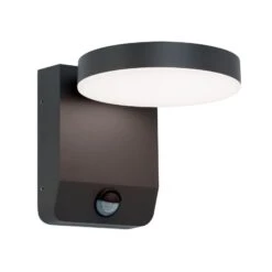 LED-Außenwandleuchte Hendryk Mit Sensor, Schwarz -Heimbeleuchtung 10002101 3