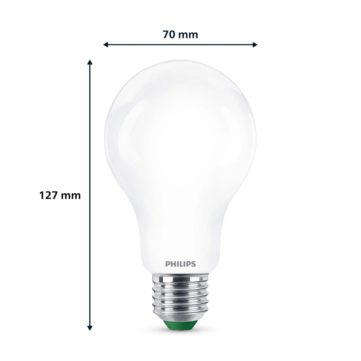 Philips LED-Lampe E27 A70 7,3W 1.535lm Matt 4.000K 5 Philips LED-Lampe E27 A70 7,3W 1.535lm Matt 4.000K – Bild 3