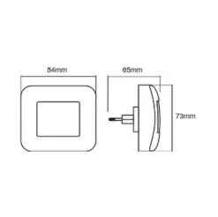 LEDVANCE Lunetta Hall White LED-Nachtlicht Kippbar -Heimbeleuchtung 10003825 4