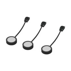 LEDVANCE Undercabinet Puck Möbelspot 3er Schwarz