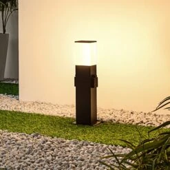 Prios Ayanis Sockellampe Mit 2 Steckdosen