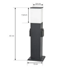 Prios Ayanis Sockellampe Mit 2 Steckdosen -Heimbeleuchtung 10008295 3