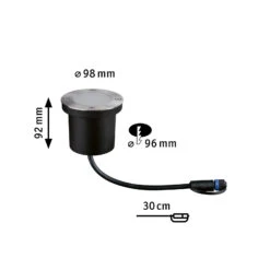 Paulmann Plug & Shine LED-Einbauleuchte 4,5W 1er 8 Paulmann Plug & Shine LED-Einbauleuchte 4,5W 1er -Heimbeleuchtung 10008740 2