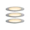 Paulmann Plug & Shine LED-Einbauleuchte 2W 3er-Set 2 Paulmann Plug & Shine LED-Einbauleuchte 2W 3er-Set -Heimbeleuchtung 10008743