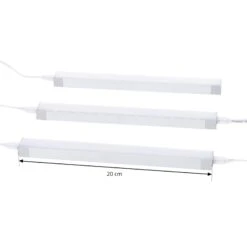 Prios Esbena LED-Unterbauleuchte CCT 20 Cm 3er-Set -Heimbeleuchtung 10010035 2