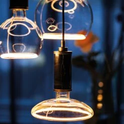 SEGULA LED-Floating-Globelampe G200 E27 5W Klar -Heimbeleuchtung 10010477 4