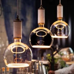 SEGULA LED-Floating-Globelampe G200 E27 5W Klar -Heimbeleuchtung 10010477 5