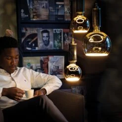 SEGULA LED-Floating-Globelampe G200 E27 5W Klar -Heimbeleuchtung 10010477 7