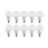 Lindby LED-Lampe E14 G45 4,5W 3.000K Opal 10er-Set -Heimbeleuchtung 10011438