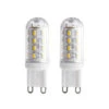 LED-Lampe In Röhrenform G9 3W 830 Klar 2er-Set -Heimbeleuchtung 10012045