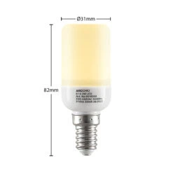 Arcchio LED-Röhrenlampe E14 3W 3.000K 4er-Set -Heimbeleuchtung 10012178 2