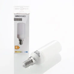 Arcchio LED-Röhrenlampe E14 4,5W 3.000K 3er-Set -Heimbeleuchtung 10012180 7