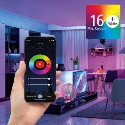 Hama WLAN LED-Lampe E27 A60 10W RGBW Dimmbar Opal 14 Hama WLAN LED-Lampe E27 A60 10W RGBW Dimmbar Opal -Heimbeleuchtung 10012206 4