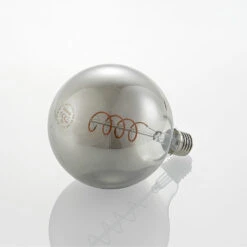 Lucande LED E27 G125 4W 1.800K Dimmbar Smoke 2er -Heimbeleuchtung 10012514 3