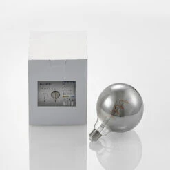 Lucande LED E27 G125 4W 1.800K Dimmbar Smoke 2er -Heimbeleuchtung 10012514 7