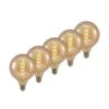 Lucande LED E27 G125 4W 2.700K Dimmbar Amber 5er