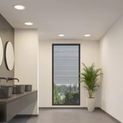 Prios Cadance LED-Einbaulampe Silber 22cm 3er-Set 12 Prios Cadance LED-Einbaulampe Silber 22cm 3er-Set -Heimbeleuchtung 10013591 2