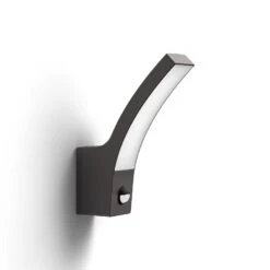 Philips Splay LED-Leuchte Sensor Anthrazit 2.700 K