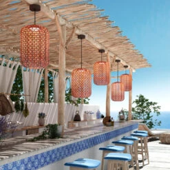 Bover Nans S/31.2 LED-Außenhängeleuchte, Rot -Heimbeleuchtung 10016064 2