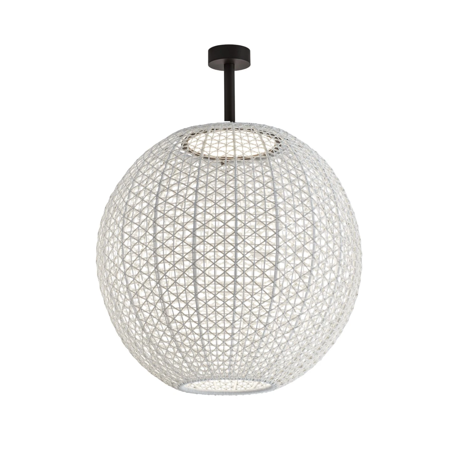 Bover Nans Sphere PF/80 LED-Außendeckenlampe Beige 3 Bover Nans Sphere PF/80 LED-Außendeckenlampe Beige