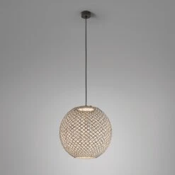 Bover Nans Sphere S/60 LED-Außenhängeleuchte Braun -Heimbeleuchtung 10016220 2