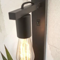 GOOD & MOJO Flores Wandleuchte Mit Ablage, Schwarz -Heimbeleuchtung 10016240 3