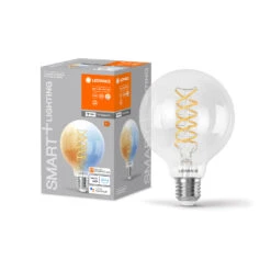 LEDVANCE SMART+ WiFi E27 8W LED G95 Klar 827-865 7 LEDVANCE SMART+ WiFi E27 8W LED G95 Klar 827-865 -Heimbeleuchtung 10016800 2