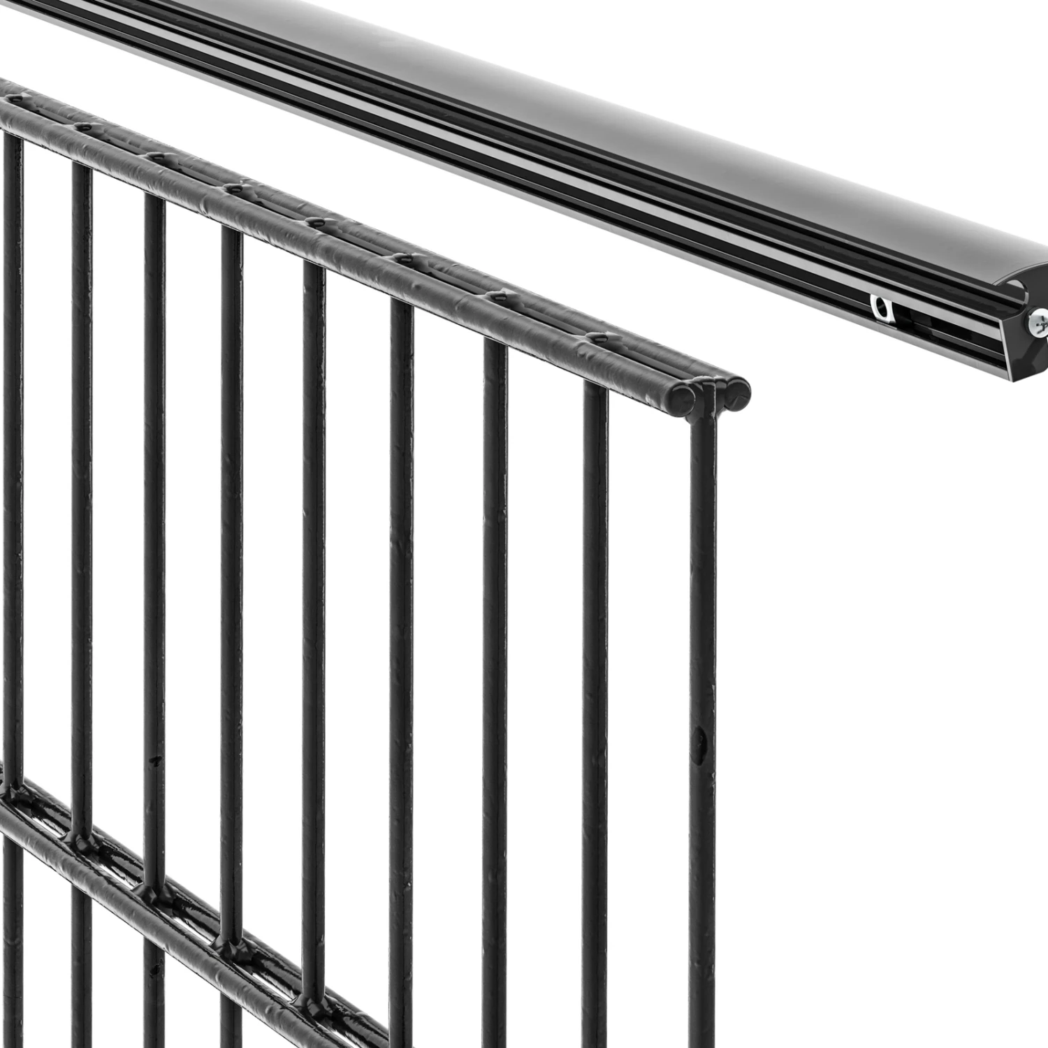 LyghtUp 1er-Starter-Set DSM-Zäune 246cm Anthrazit 9 LyghtUp 1er-Starter-Set DSM-Zäune 246cm Anthrazit – Bild 7