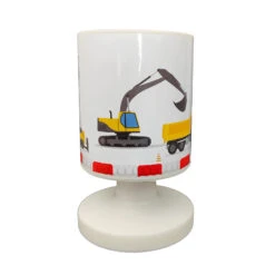 LED-Akku-Tischleuchte Baustelle, USB, IP44