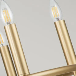 Kronleuchter Capitol Hill, 6-flammig, Messing -Heimbeleuchtung 10018580 4