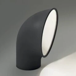 Artemide Piroscafo LED-Sockelleuchte IP65, Grau