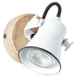 BRILLIANT Wandstrahler Seed Schirm Weiß -Heimbeleuchtung 1509503 3