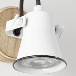 BRILLIANT Wandstrahler Seed Schirm Weiß -Heimbeleuchtung 1509503 5