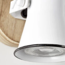 BRILLIANT Wandstrahler Seed Schirm Weiß -Heimbeleuchtung 1509503 7