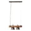 BRILLIANT Hängeleuchte Plow Zweiflammig, Schwarz/holz Dunkel 1 BRILLIANT Hängeleuchte Plow Zweiflammig, Schwarz/holz Dunkel -Heimbeleuchtung 1509556