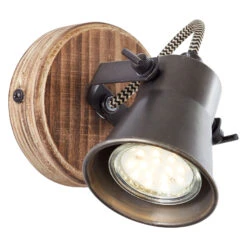 BRILLIANT Wandstrahler Seed Schwarz -Heimbeleuchtung 1509575 2