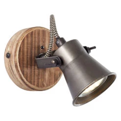 BRILLIANT Wandstrahler Seed Schwarz -Heimbeleuchtung 1509575 4