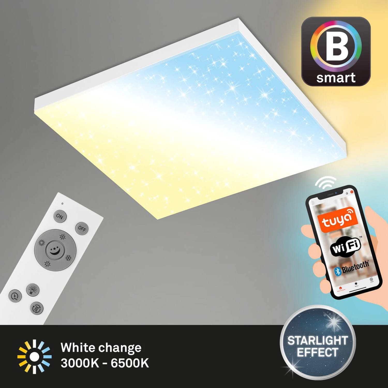LED-Panel Frameless SL WiFi Bluetooth 45x45cm 10 LED-Panel Frameless SL WiFi Bluetooth 45x45cm – Bild 8