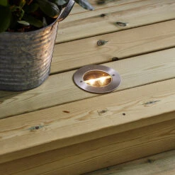 Runde LED-Solar-Einbauleuchte Decklight -Heimbeleuchtung 1523481 2