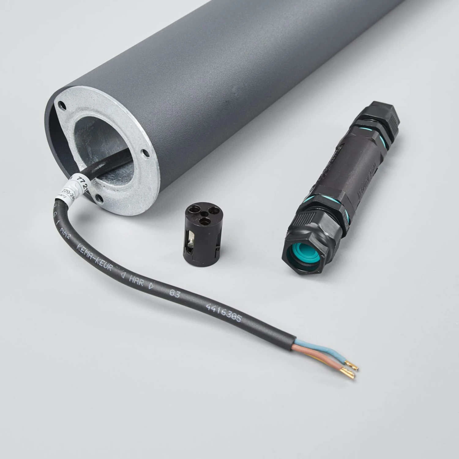 BEGA 77218K3 Wegeleuchte Rund Grafit 3.000K Unten 9 BEGA 77218K3 Wegeleuchte Rund Grafit 3.000K Unten – Bild 7