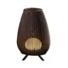 Bover Amphora LED-Terrassenleuchte, Rattan Brown -Heimbeleuchtung 1569096