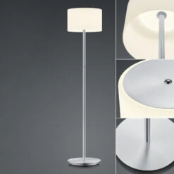 BANKAMP Grazia LED-Stehleuchte, Nickel -Heimbeleuchtung 1572201 7