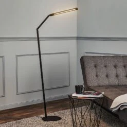 Rothfels Jolamira LED-Stehlampe, Dimmer, Schwarz