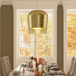 Casablanca Syss Hängeleuchte 1-flammig Gold Ø 28cm