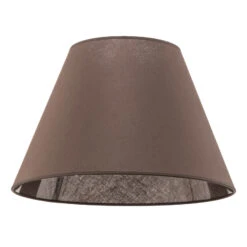Lampenschirm Anna, Für Hängeleuchten, Erdbraun -Heimbeleuchtung 2616876 3