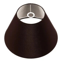 Lampenschirm Anna, Für Hängeleuchten, Dunkelbraun -Heimbeleuchtung 2616878 8
