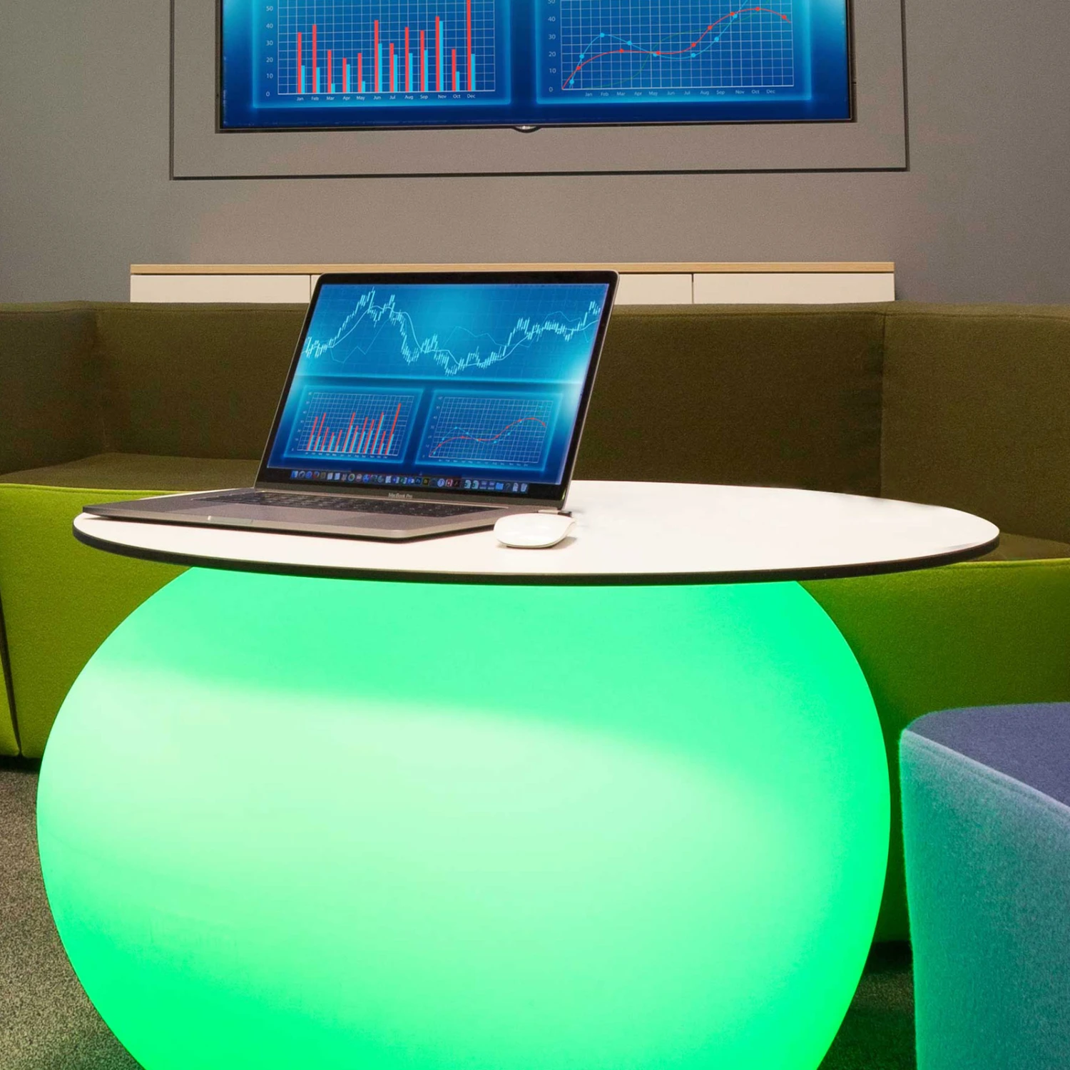 Tischplatte Für Dekolampe Rovio III, Weiß 3 Tischplatte Für Dekolampe Rovio III, Weiß