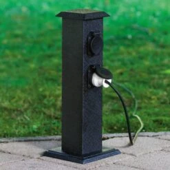 EGLO Steckdosensäule PARK 4 7 EGLO Steckdosensäule PARK 4 -Heimbeleuchtung 3031499 2