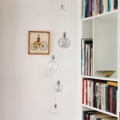 EBB & FLOW Uva M Ball Silber Klar Small Check