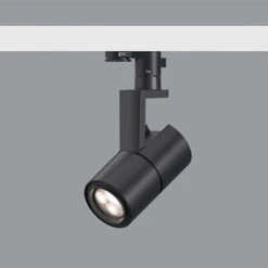 ERCO Parscan 230V Strahler 6W Flood 930 Schwarz